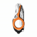 Tesoura de resgate Leatherman Raptor Rescue laranja e preta